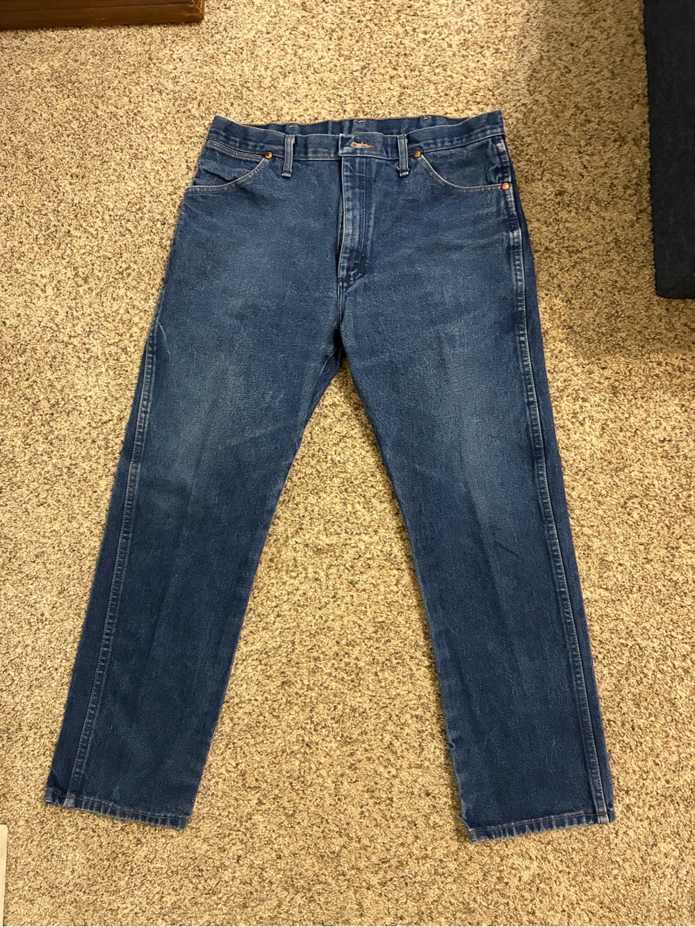 Wrangler Men's Straight-Leg Jeans — Indigo Blue